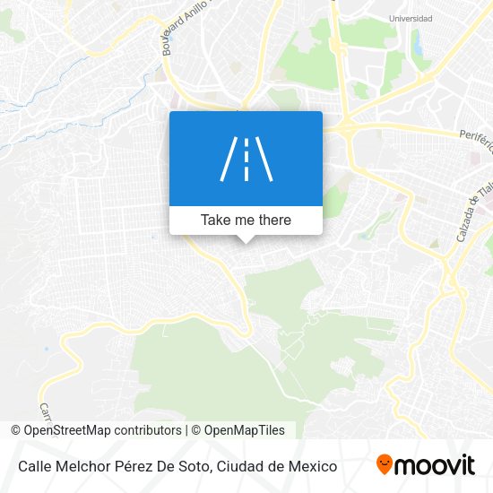 Calle Melchor Pérez De Soto map