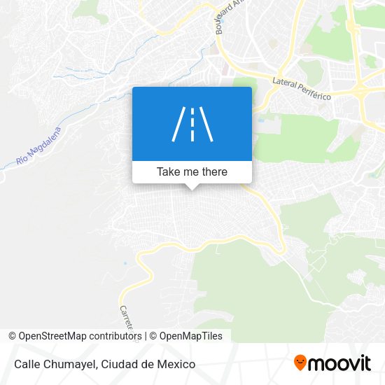 Mapa de Calle Chumayel