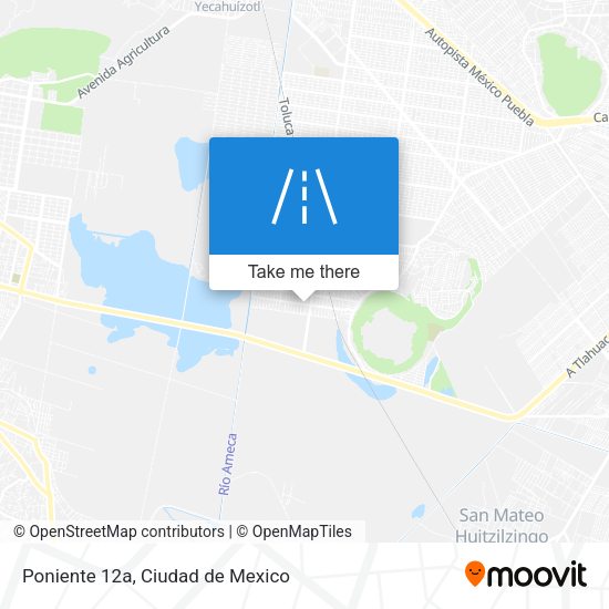 Mapa de Poniente 12a