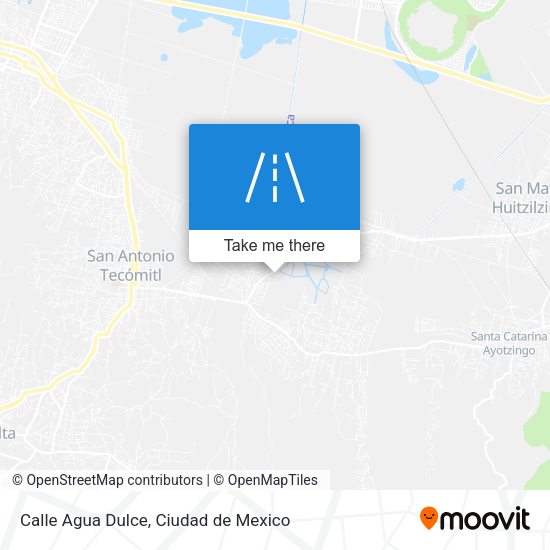 Mapa de Calle Agua Dulce
