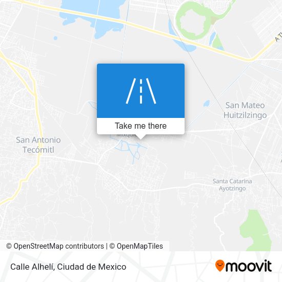 Mapa de Calle Alhelí