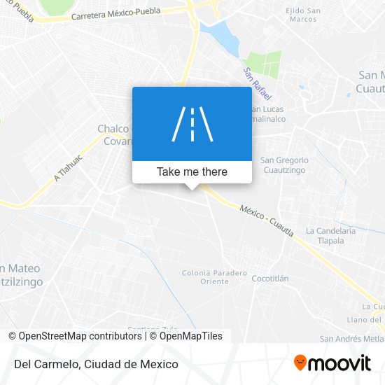 Mapa de Del Carmelo