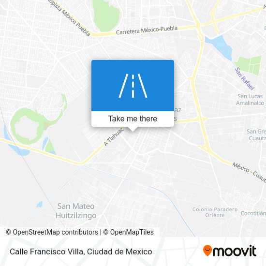 Calle Francisco Villa map