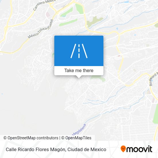 Calle Ricardo Flores Magón map