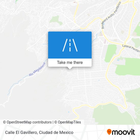 Mapa de Calle El Gavillero