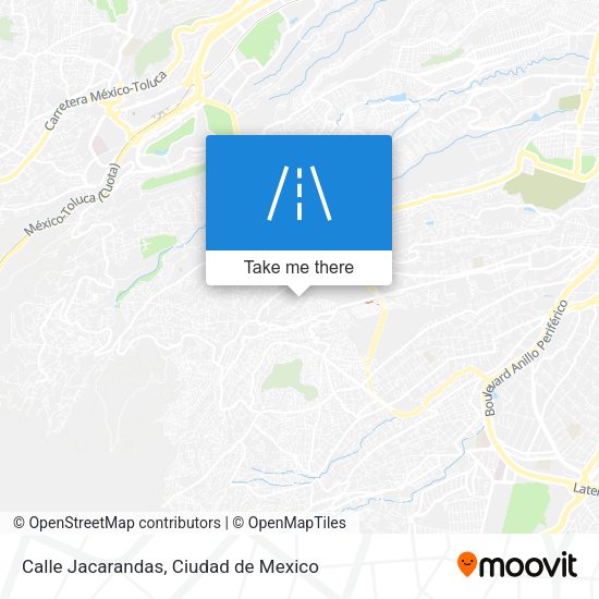 Mapa de Calle Jacarandas