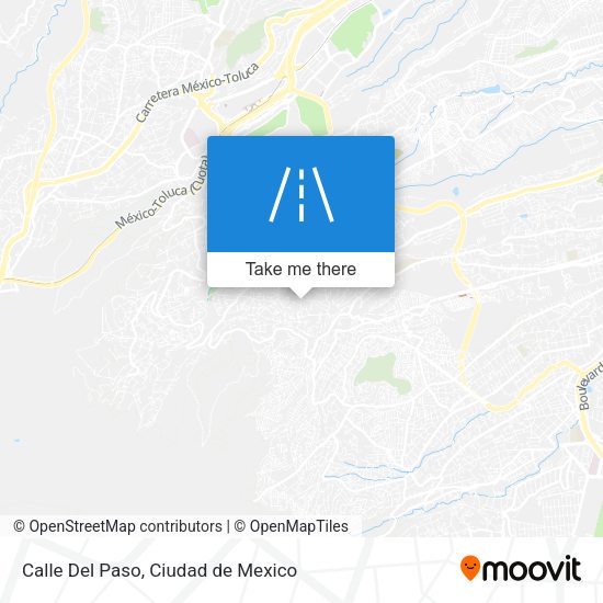 Calle Del Paso map