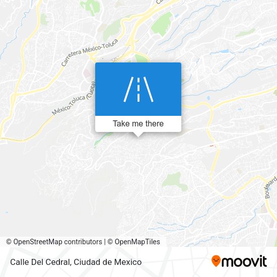 Mapa de Calle Del Cedral