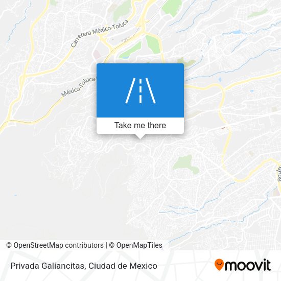 Privada Galiancitas map