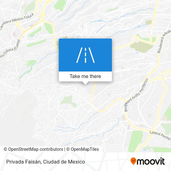 Mapa de Privada Faisán