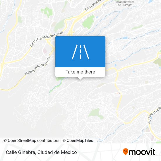 Mapa de Calle Ginebra