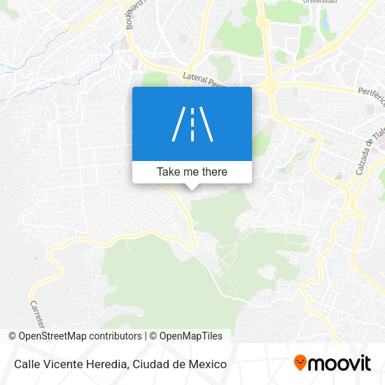 Calle Vicente Heredia map