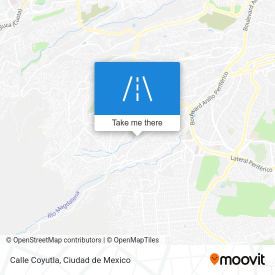 Calle Coyutla map