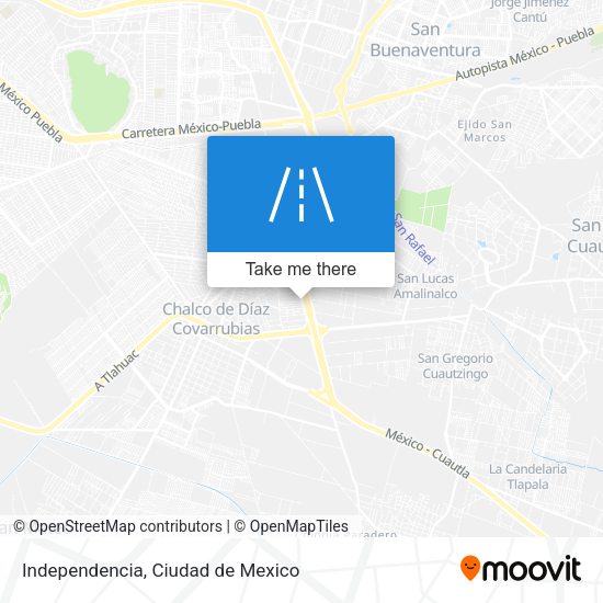 Mapa de Independencia