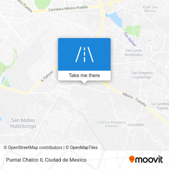 Puntal Chalco II map