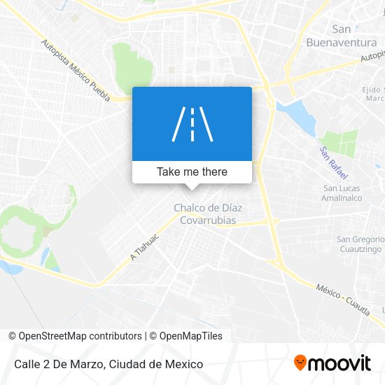 Calle 2 De Marzo map