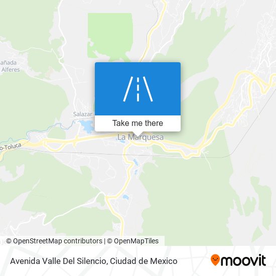 Avenida Valle Del Silencio map