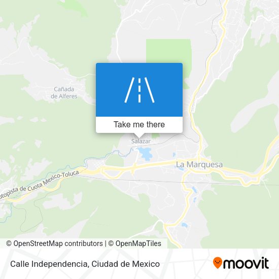Calle Independencia map