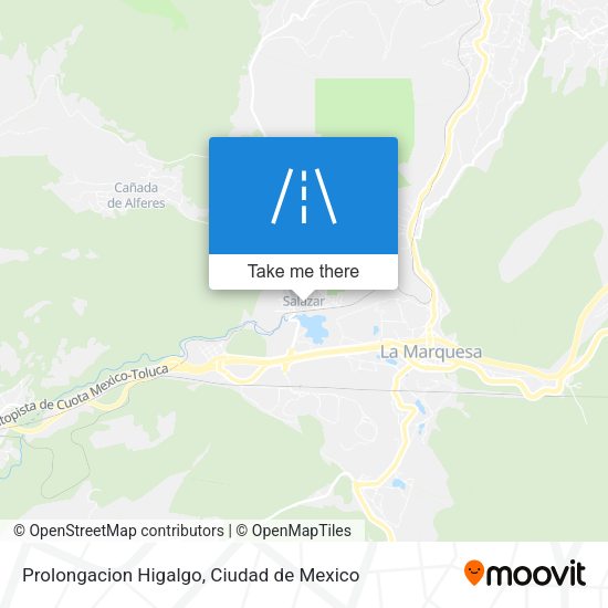 Mapa de Prolongacion Higalgo