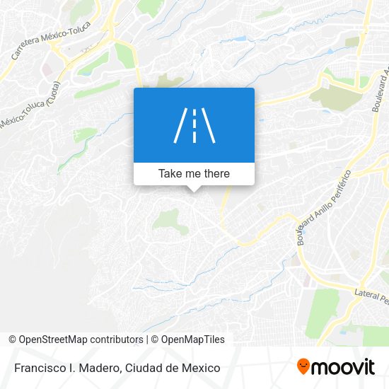 Francisco I. Madero map