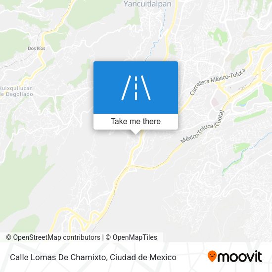 Calle Lomas De Chamixto map