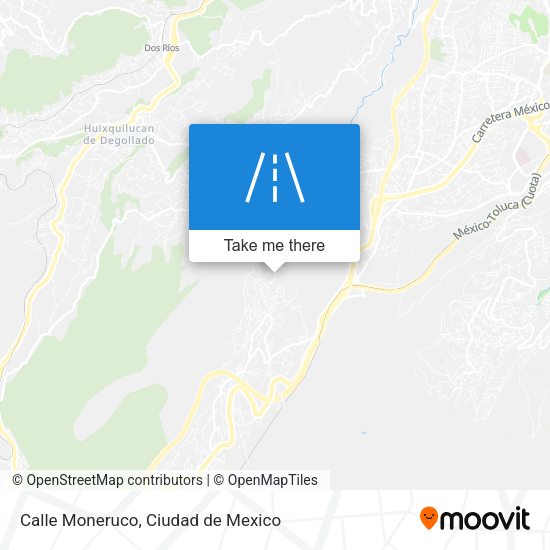 Calle Moneruco map