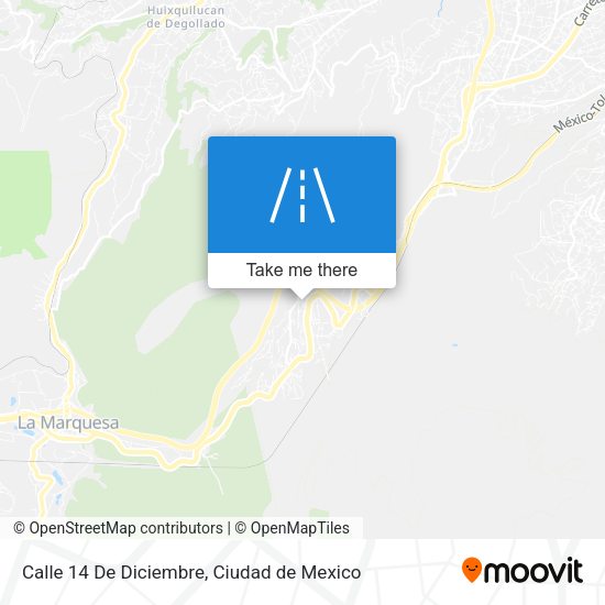 Mapa de Calle 14 De Diciembre