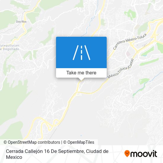 Cerrada Callejón 16 De Septiembre map