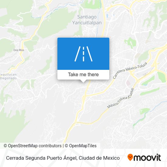 Cerrada Segunda Puerto Ángel map