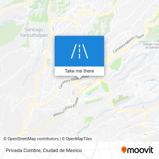 Privada Cumbre map
