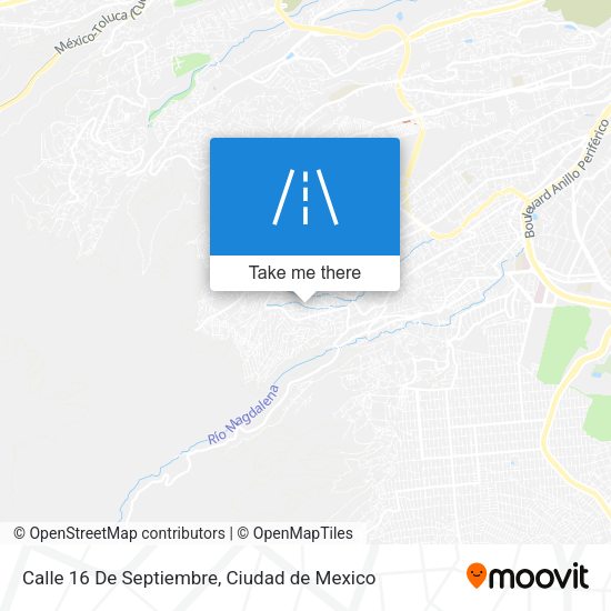 Calle 16 De Septiembre map