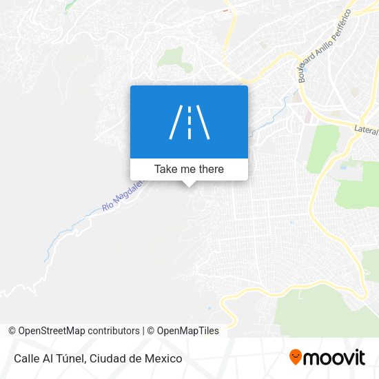 Calle Al Túnel map