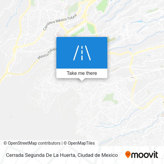 Cerrada Segunda De La Huerta map