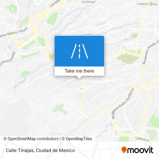 Calle Tinajas map