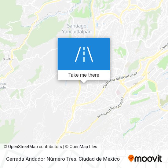 Cerrada Andador Número Tres map