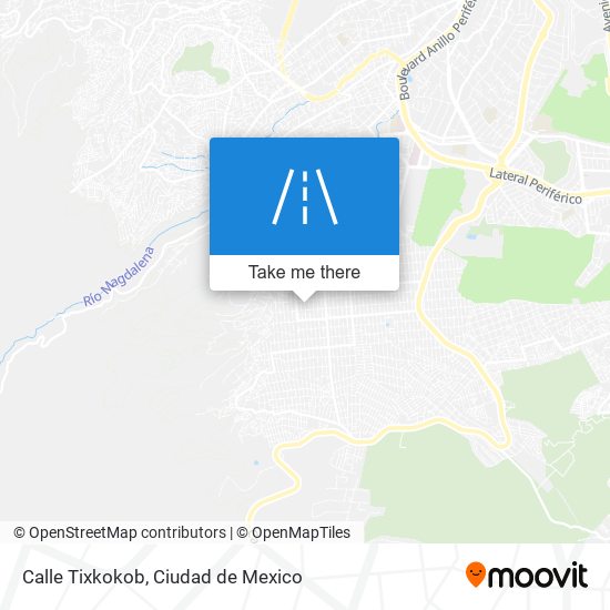 Mapa de Calle Tixkokob