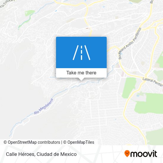 Calle Héroes map