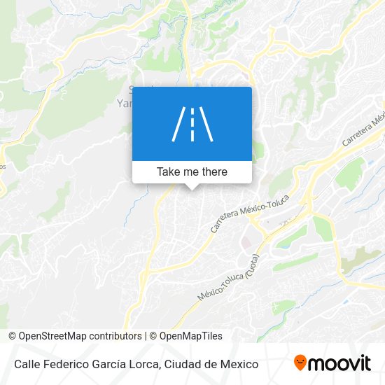 Calle Federico García Lorca map