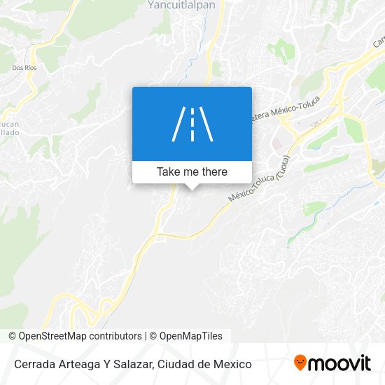 Mapa de Cerrada Arteaga Y Salazar