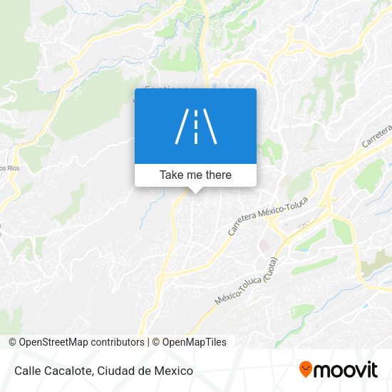 Calle Cacalote map