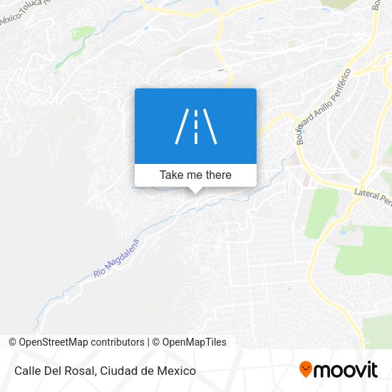 Mapa de Calle Del Rosal