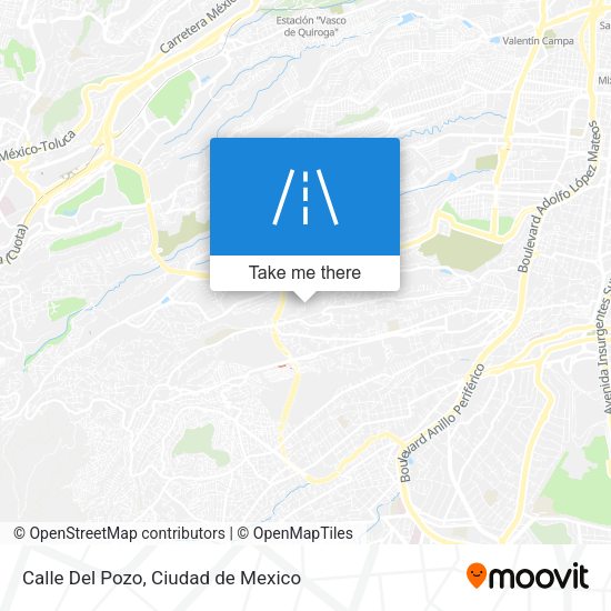 Calle Del Pozo map