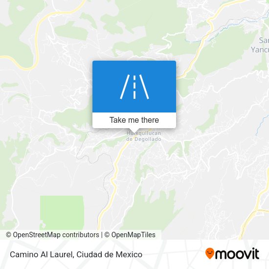 Camino Al Laurel map