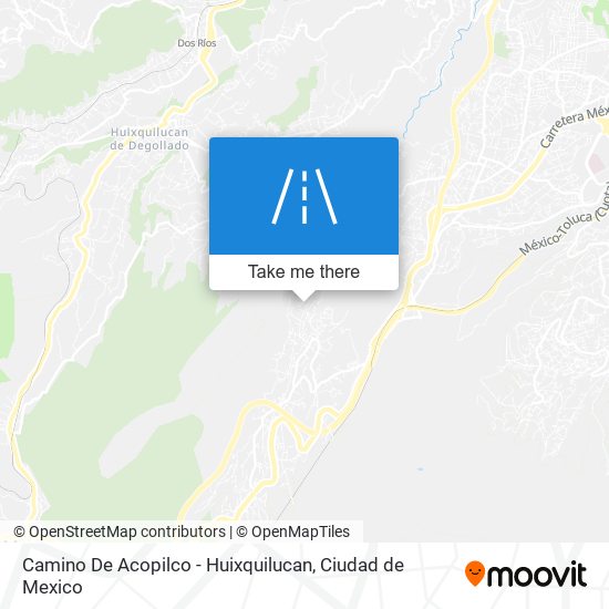 Camino De Acopilco - Huixquilucan map