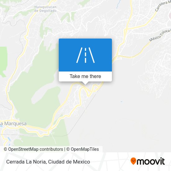 Cerrada La Noria map