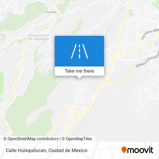Calle Huixquilucan map