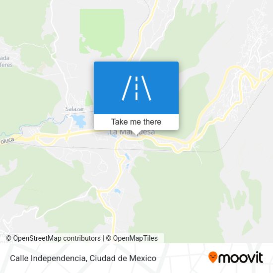 Calle Independencia map