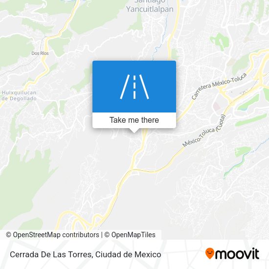 Cerrada De Las Torres map