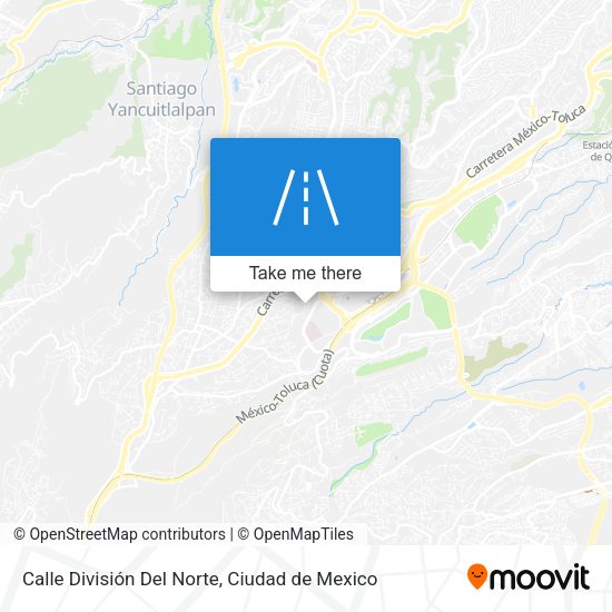 Calle División Del Norte map