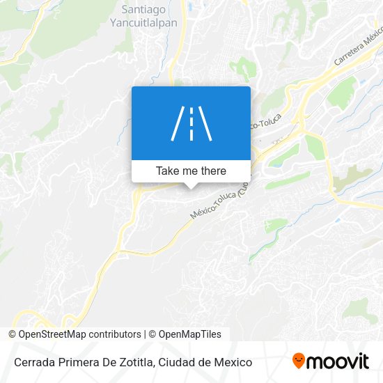 Cerrada Primera De Zotitla map